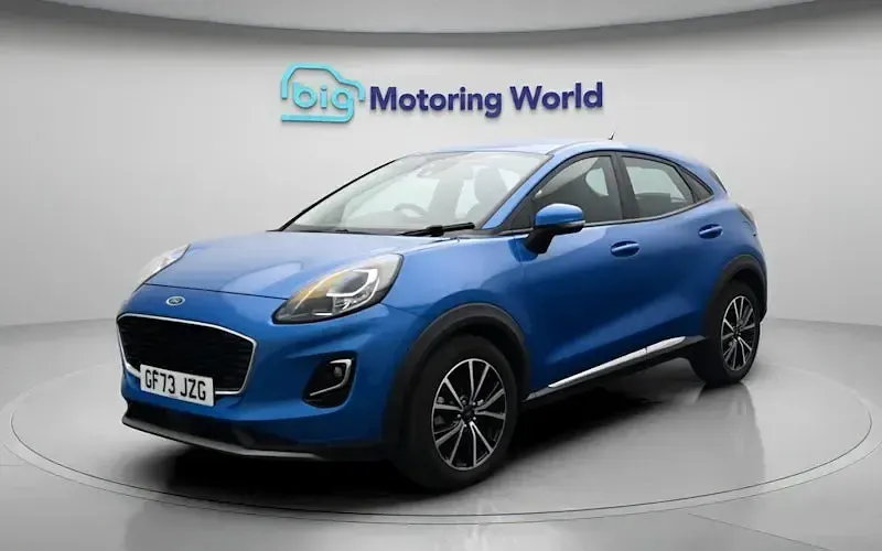 Used Ford Puma Titanium 125 HP (91 kW) 2023 Blue SUV