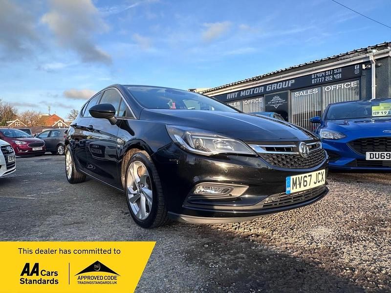 Used Vauxhall Astra SRi 2017 Black Hatchback