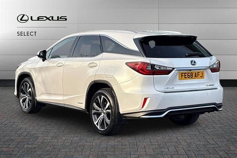 Used Lexus RX450hL Luxury Line 313 HP (230 kW) 2018 Sonic white SUV