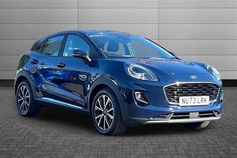 Used Ford Puma Titanium 125 HP (91 kW) 2023 Blue SUV