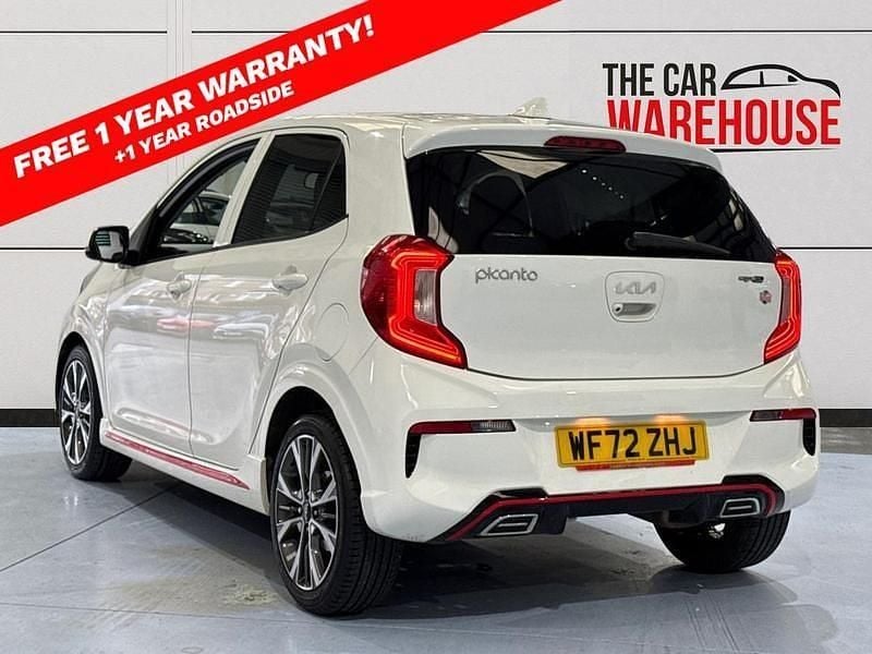 Used Kia Picanto GT-Line 66 HP (48 kW) 2022 White Hatchback