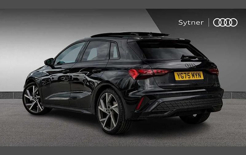 Used Audi A3 Black Edition 147 HP (108 kW) 2025 Black Hatchback