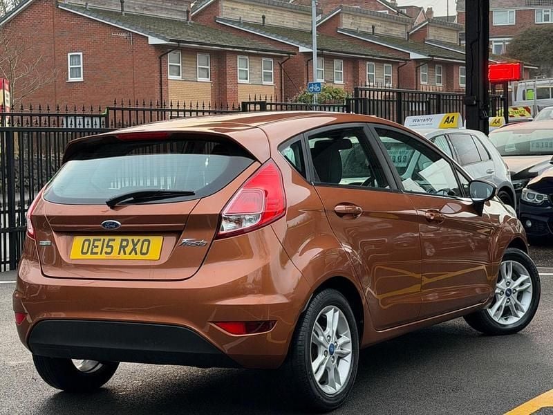 Used Ford Fiesta Zetec 2015 Brown Hatchback