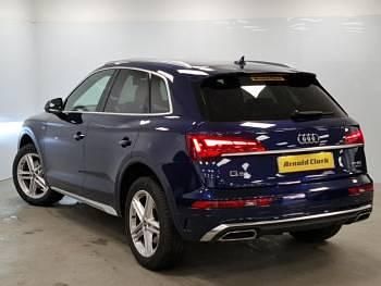 Used Audi Q5 S-Line 204 HP (150 kW) 2022 Blue SUV