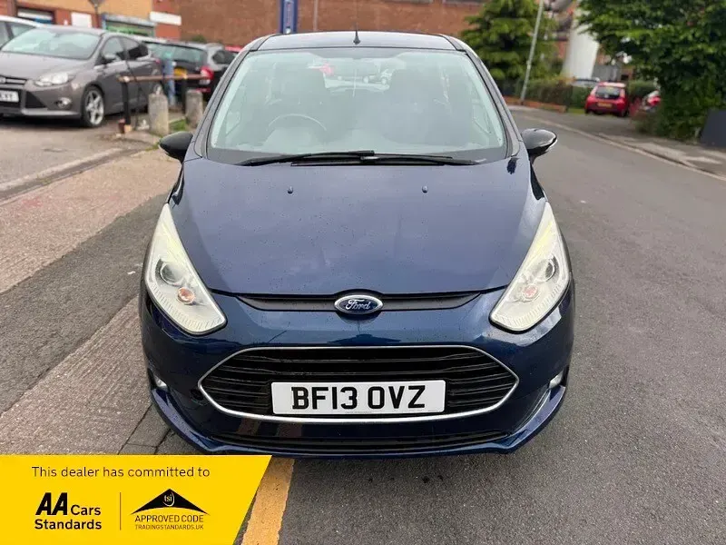 Used Ford B-MAX Zetec 105 HP (77 kW) 2013 Blue MPV