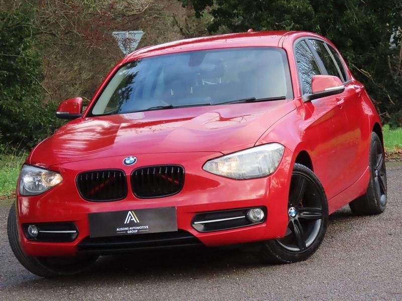 Red Used 2012 BMW 116 Sport Line Hatchback | £5,794 (Fair price) - Image 1/4
