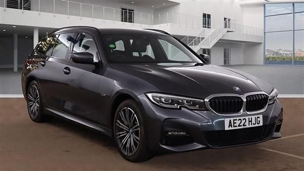 Grey Used 2022 BMW 330 M Sport Estate | £22,999 (Super price) - Image 1/4