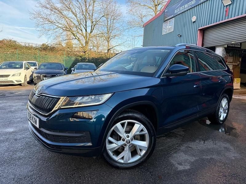 Blue Used 2018 Skoda Kodiaq SUV | £16,980 (Fair price) - Image 1/4