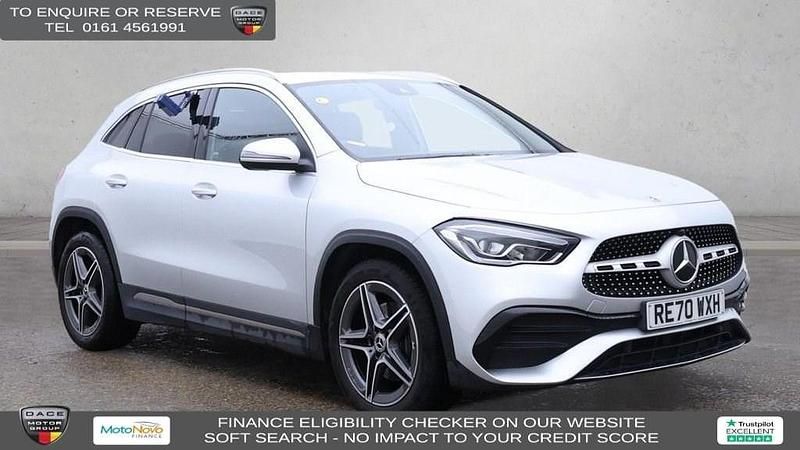 Silver Used 2020 Mercedes GLA200 AMG line SUV | £21,970 (Good price) - Image 1/4