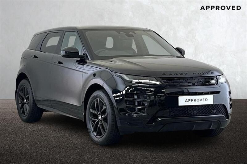 Santorini black Used 2025 Land Rover Range Rover evoque SE Dynamic | £45,000 - Image 1/4