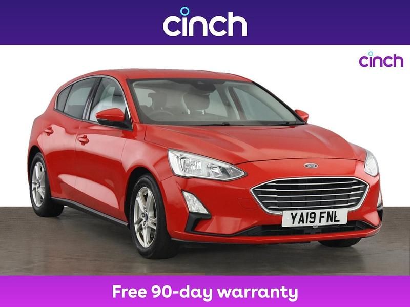 Red Used 2019 Ford Focus Zetec Hatchback | £10,399 (Good price) - Image 1/3