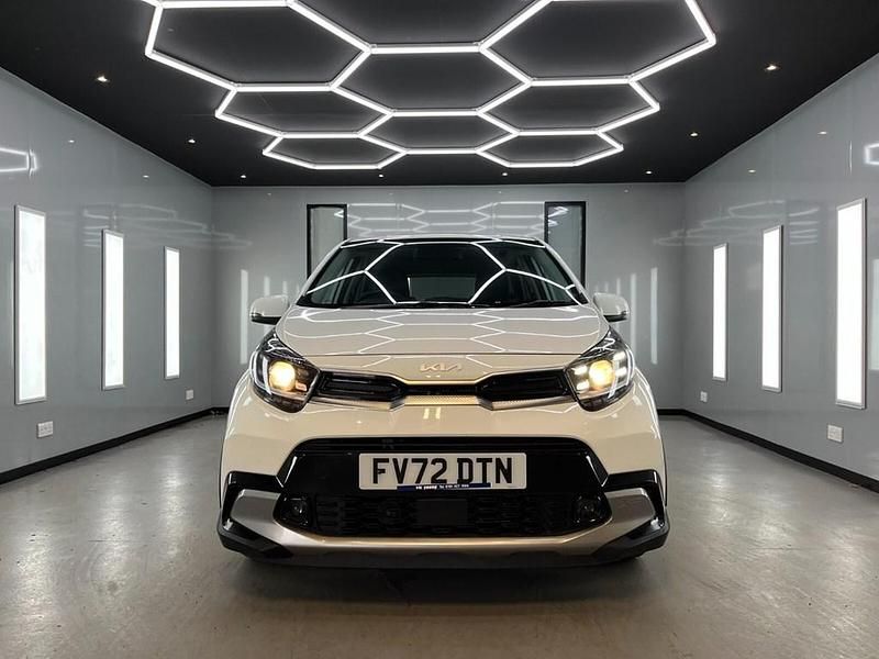 Used Kia Picanto X-Line 67 HP (49 kW) 2022 White Hatchback
