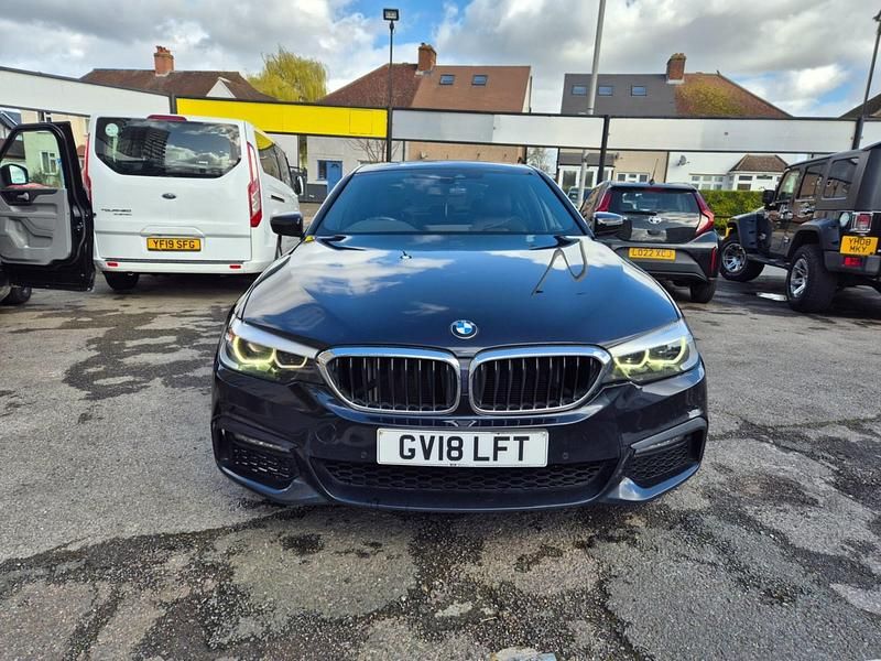 Used BMW 520 M Sport 2018 Black Sedan