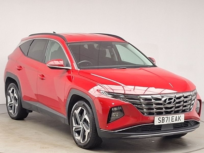 Red Used 2022 Hyundai Tucson Premium SUV | £22,698 (Good price) - Image 1/4