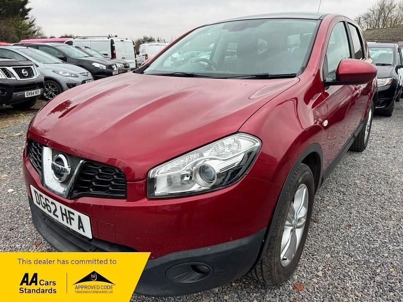 Used Nissan Qashqai +2 Acenta 117 HP (86 kW) 2012 Red SUV