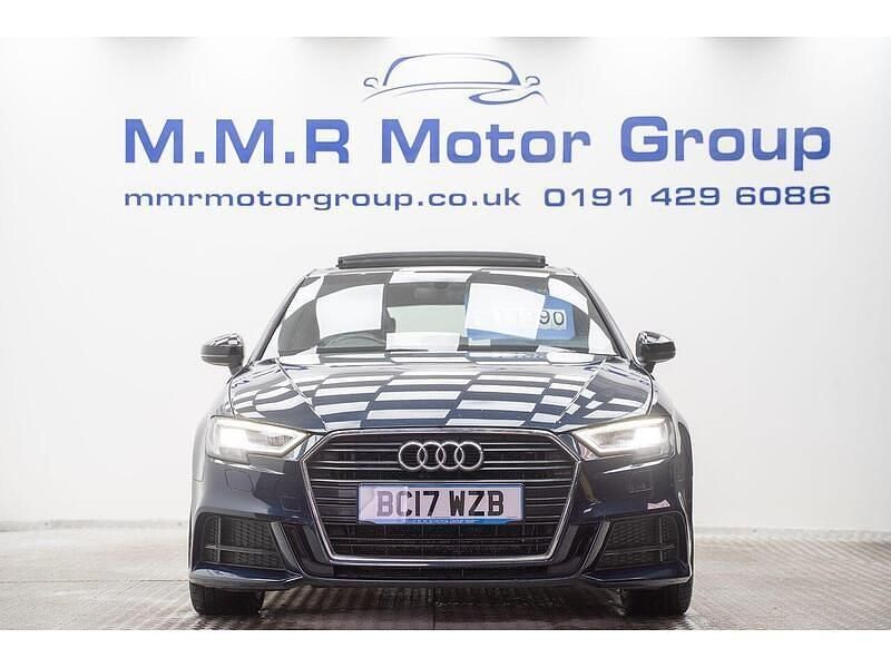 Used Audi A3 Sportback S-Line 2017 Blue Hatchback