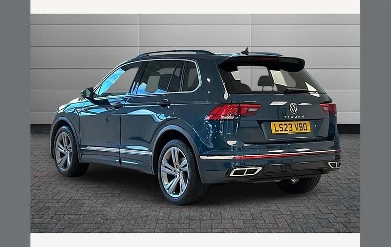 Used VW Tiguan R-line Edition 150 HP (110 kW) 2023 Blue SUV