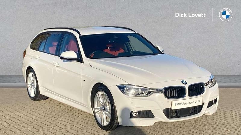 Used BMW 330 M Sport 249 HP (183 kW) 2016 White Estate