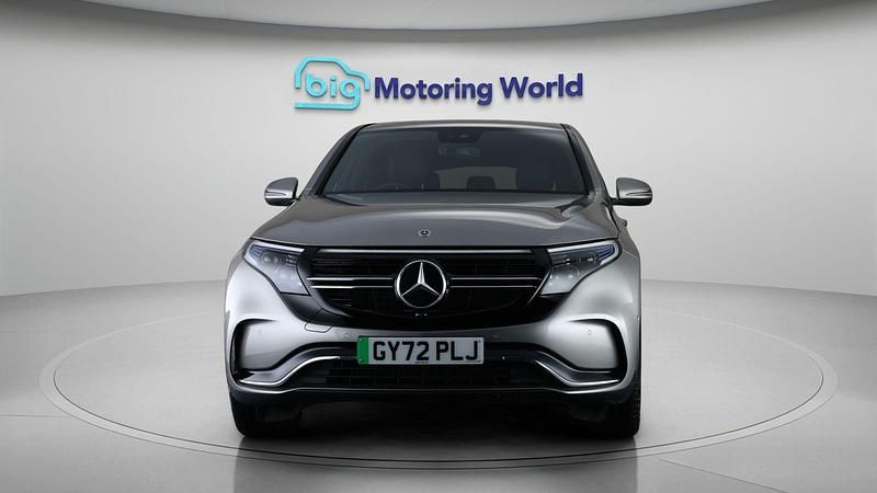 Used Mercedes EQC400 AMG line 300 kW (408 HP) 2022 Silver SUV