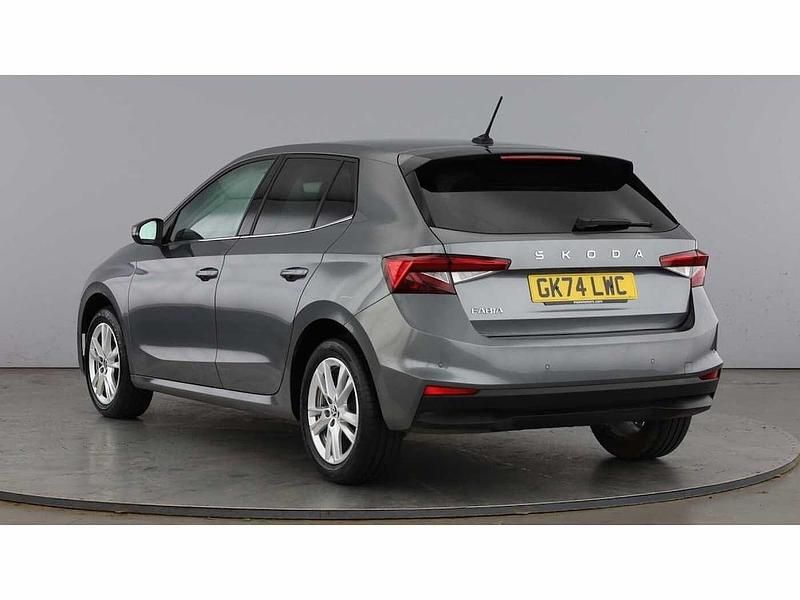 Used Skoda Fabia SE L 113 HP (83 kW) 2024 Graphite grey metallic Hatchback