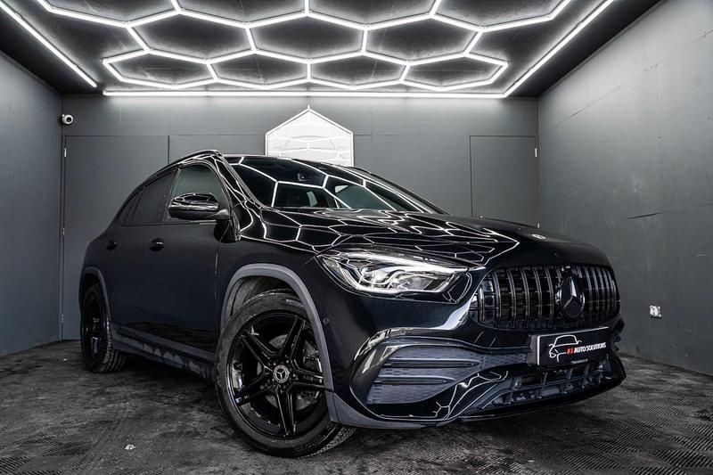 Used Mercedes GLA200 AMG Line Premium 163 HP (119 kW) 2022 Black SUV