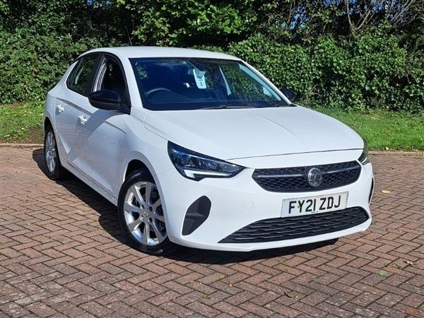 White Used 2021 Vauxhall Corsa S Hatchback | £11,464 (Fair price) - Image 1/1