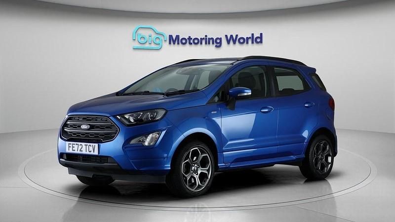 Used Ford Ecosport ST-Line 125 HP (91 kW) 2022 Blue SUV