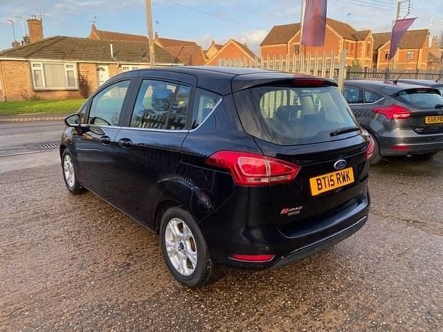 Used Ford B-MAX Zetec 95 HP (69 kW) 2015 Black MPV