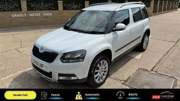 White(a) Used 2015 Skoda Yeti SE SUV | £7,850 (Fair price) - Image 1/1