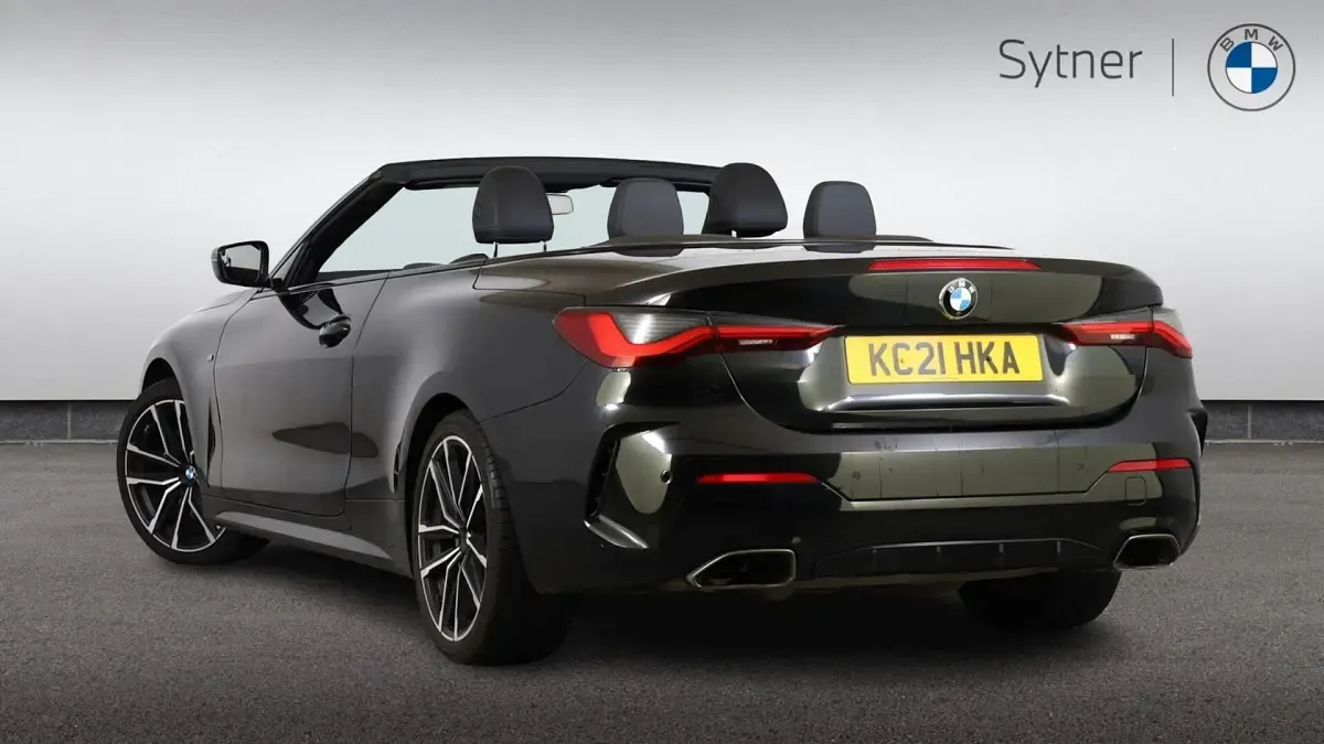 Used BMW M440 M Sport 374 HP (275 kW) 2021 Black Sedan