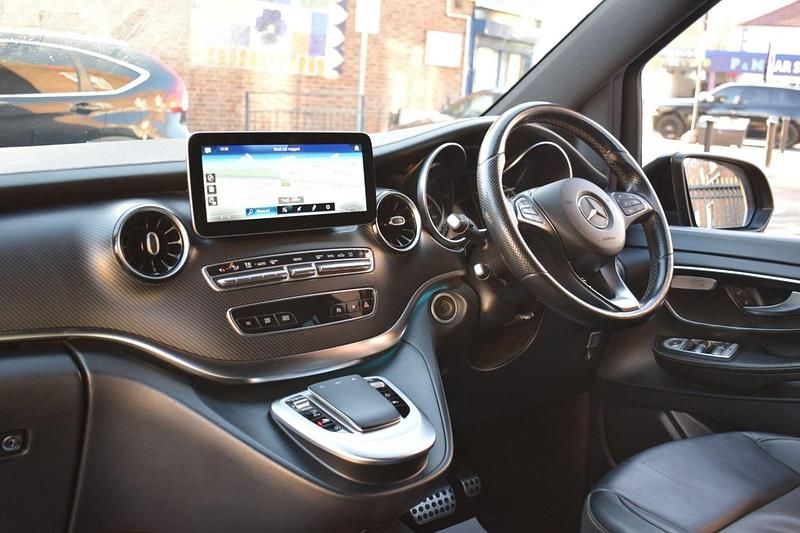 Used Mercedes V300 AMG line 2023 Black MPV