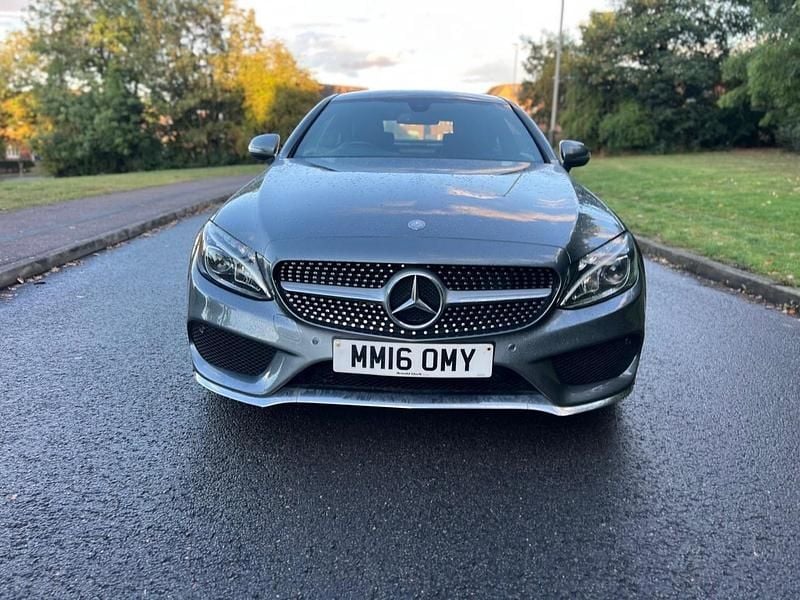 Used Mercedes C250 AMG line 2016 Grey Coupe