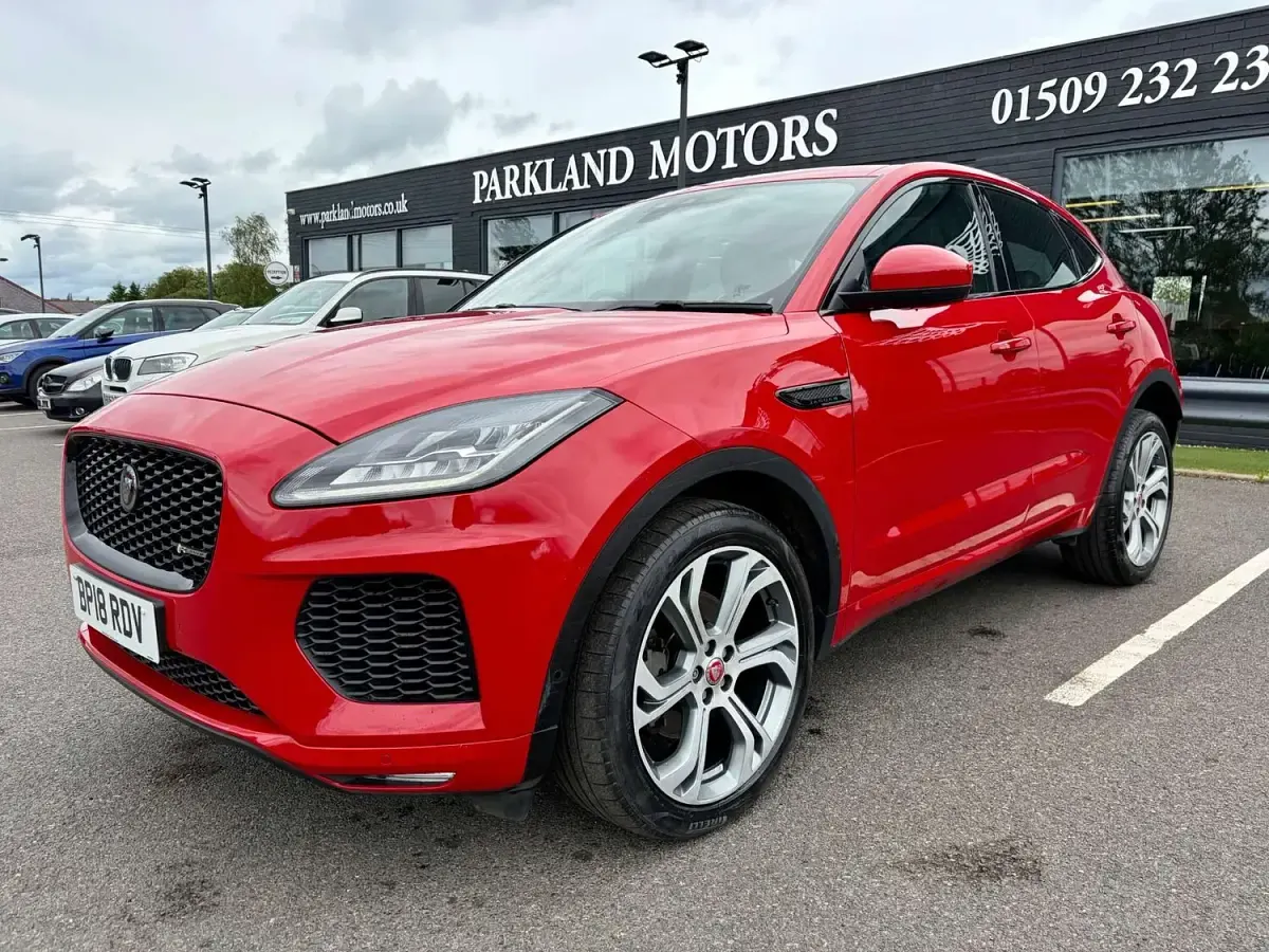 Used Jaguar E-Pace First Edition 2018 Red SUV