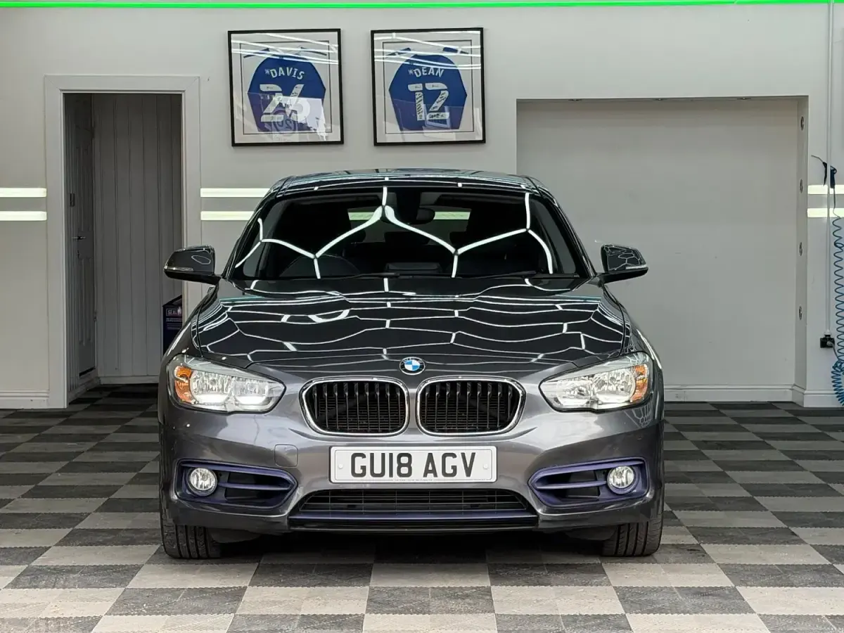 Used BMW 118 Sport Line 150 HP (110 kW) 2018 Grey Hatchback