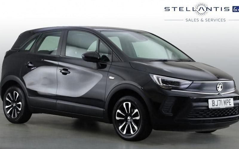 Black Used 2021 Vauxhall Crossland S SUV | £9,595 (Good price) - Image 1/4