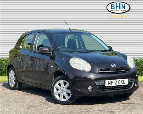 Black Used 2012 Nissan Micra Acenta Hatchback | £3,495 (Fair price) - Image 1/1