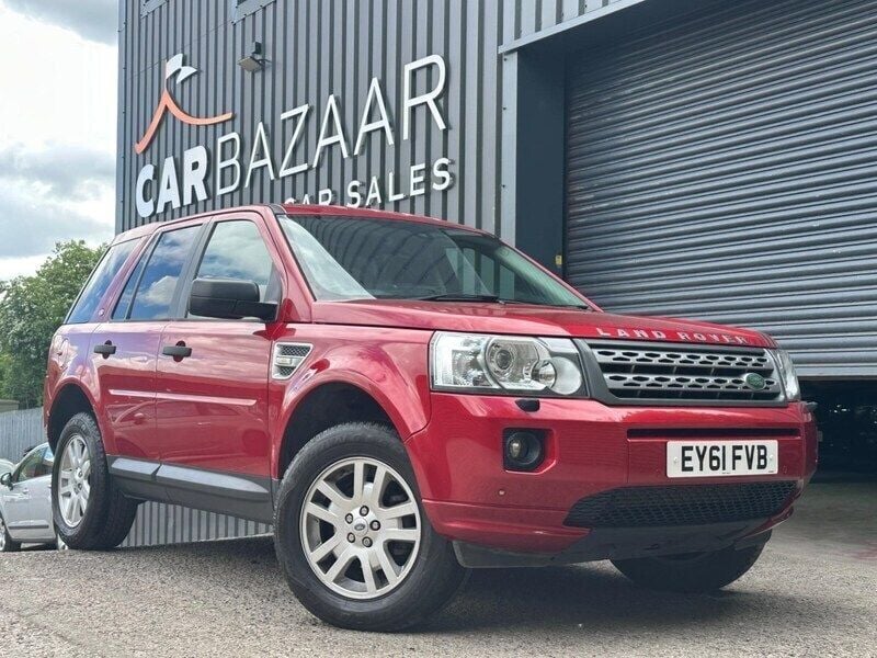 Red Used 2012 Land Rover Freelander 2 S SUV | £5,493 (Good price) - Image 1/4