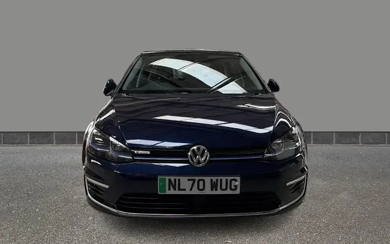 Used VW e-Golf 99 kW (135 HP) 2019 Blue Hatchback