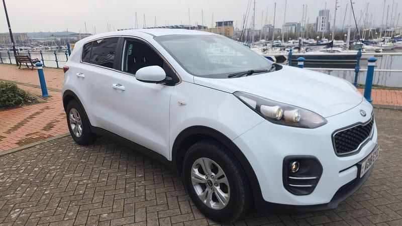Used Kia Sportage 130 HP (95 kW) 2018 White SUV