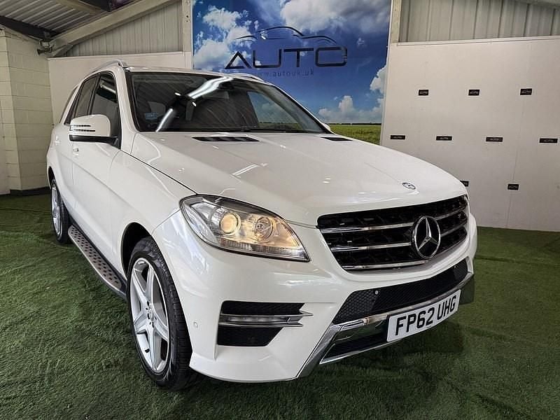 White Used 2012 Mercedes ML250 SUV | £8,990 (Good price) - Image 1/4