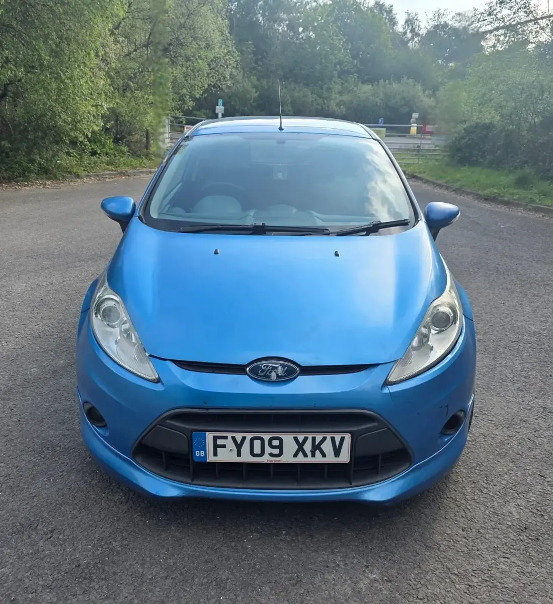 Używany Ford Fiesta Zetec 2009 Niebieski Hatchback