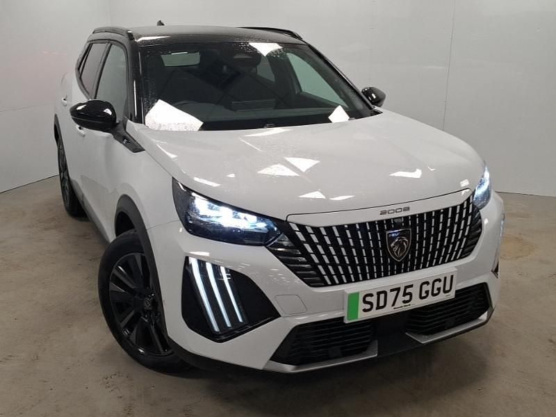 White New 2025 Peugeot e-2008 Premium SUV | £23,998 (Good price) - Image 1/4