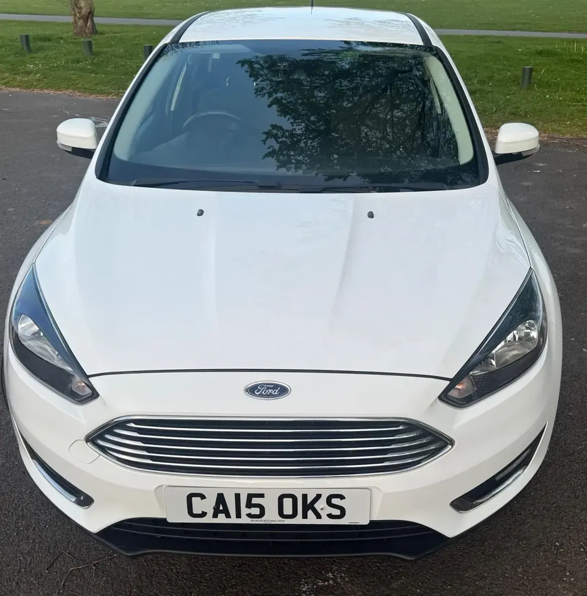 Usado Ford Focus Titanium 125 HP (91 kW) 2015 Branco Citadino