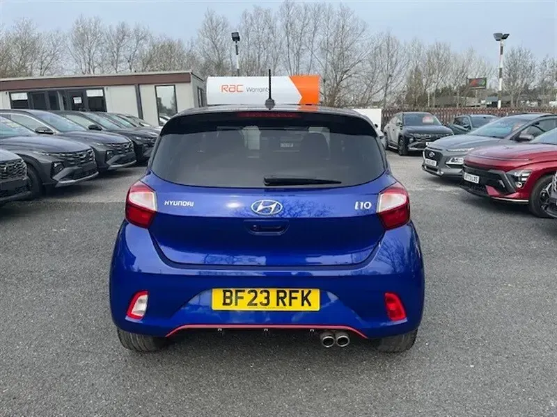 Used Hyundai i10 N Line 100 HP (73 kW) 2023 Blue Hatchback
