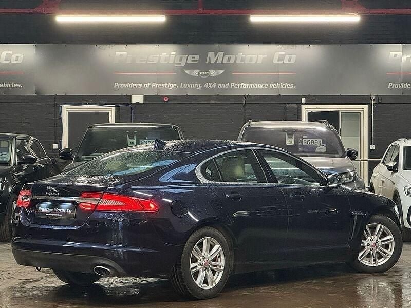 Used Jaguar XF Luxury 2014 Blue Sedan