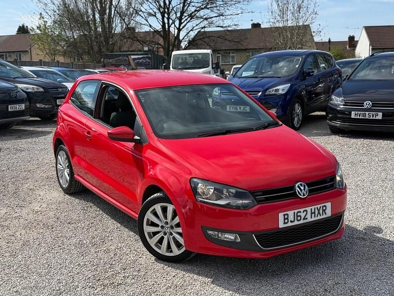 Used VW Polo SEL 2012 Red Hatchback