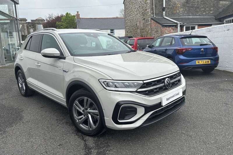Grey Used 2024 VW T-Roc R-line SUV | £28,700 (Fair price) - Image 1/4