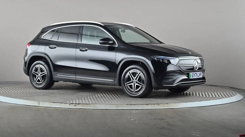 Black Used 2022 Mercedes EQA250 AMG line SUV | £21,998 (Fair price) - Image 1/4