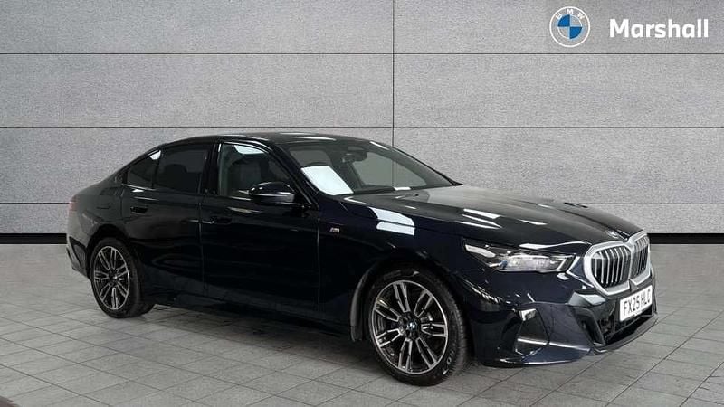 Black Used 2025 BMW 520 M Sport Sedan | £40,141 (Good price) - Image 1/4