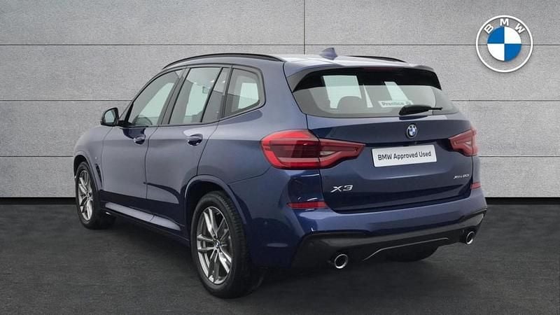Used BMW X3 M Sport 181 HP (133 kW) 2019 Blue SUV